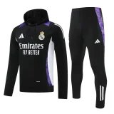 24-25 Real Madrid Hoodie Sweatshirt Set Soccer Jacket