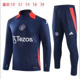 Player Version Young 24-25 Manchester United (Clear color) Sweater tracksuit set