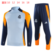 Player version Young 24-25 Real Madrid Sweater tracksuit set