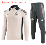 Young 24-25 Real Madrid (Pink) Sweater tracksuit set