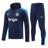 24-25 Chelsea Hoodie Sweatshirt Set Soccer Jacket