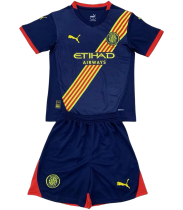 24-25 Girona Away Set.Jersey & Short High Quality