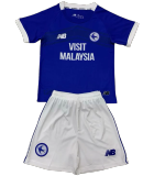 24-25 Cardiff City FC home Set.Jersey & Short High Quality