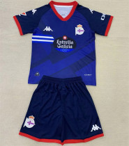 Kids kit 24-25 Deportivo la coruna Third Away Thailand Quality