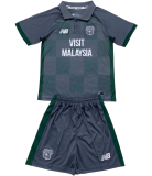 24-25 Cardiff City FC Away Set.Jersey & Short High Quality