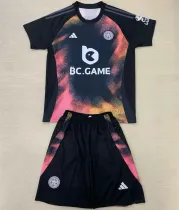 24-25 Leicester City Away Set.Jersey & Short High Quality