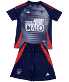 24-25 Stade Brestois Third Away Set.Jersey & Short High Quality