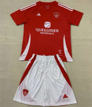 Kids kit 24-25 Stade Brestois home Thailand Quality