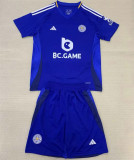 24-25 Leicester City home Set.Jersey & Short High Quality