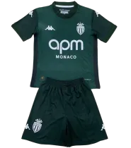 24-25 AS Monaco FC Away Set.Jersey & Short High Quality