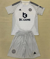 24-25 Leicester City Third Away Set.Jersey & Short High Quality