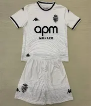 Kids kit 24-25 AS Monaco FC Third Away Thailand Quality