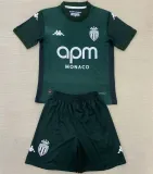 24-25 AS Monaco FC Away Set.Jersey & Short High Quality