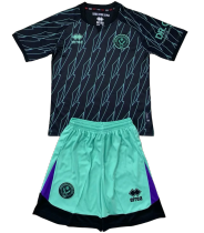 24-25 Sheffield FC Away Set.Jersey & Short High Quality