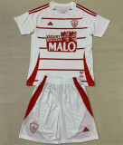 24-25 Stade Brestois Away Set.Jersey & Short High Quality