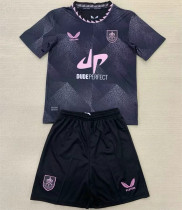 Kids kit 24-25 Burnley F.C. Away Thailand Quality