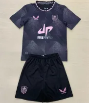 Kids kit 24-25 Burnley F.C. Away Thailand Quality