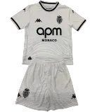 24-25 AS Monaco FC Third Away Set.Jersey & Short High Quality
