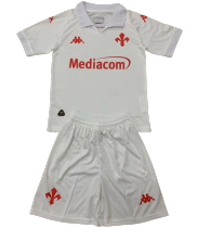 24-25 Fiorentina Away Set.Jersey & Short High Quality