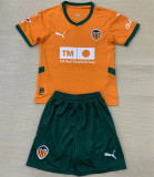 Kids kit 24-25 Valencia CF Third Away Thailand Quality