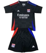 24-25 Olympique Lyonnais Away Set.Jersey & Short High Quality