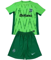 24-25 Sporting Lisbon Third Away Set.Jersey & Short High Quality