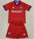 Kids kit 24-25 Fiorentina Third Away Thailand Quality