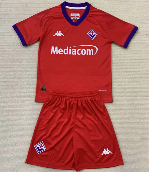 Kids kit 24-25 Fiorentina Third Away Thailand Quality