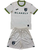 24-25 Norwich City Third Away Set.Jersey & Short High Quality