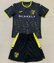 Kids kit 24-25 Norwich City Away Thailand Quality