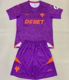 Kids kit 24-25 Wolverhampton Wanderers Third Away Thailand Quality
