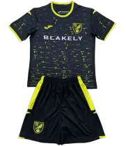 24-25 Norwich City Away Set.Jersey & Short High Quality