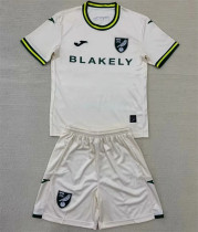 Kids kit 24-25 Norwich City Third Away Thailand Quality