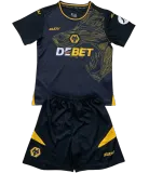 24-25 Wolverhampton Wanderers F.C. Away Set.Jersey & Short High Quality