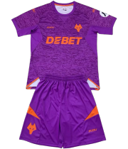 24-25 Wolverhampton Wanderers F.C. Third Away Set.Jersey & Short High Quality
