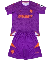 24-25 Wolverhampton Wanderers F.C. Third Away Set.Jersey & Short High Quality