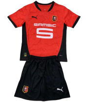 24-25 Stade Rennais F.C. home Set.Jersey & Short High Quality