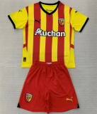 24-25 RC Lens home Set.Jersey & Short High Quality