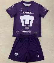 Kids kit 24-25 Pumas UNAM Third Away Thailand Quality