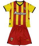 24-25 RC Lens home Set.Jersey & Short High Quality