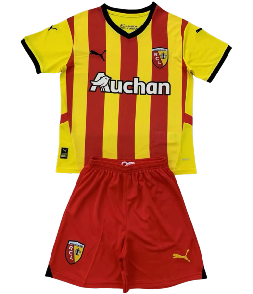 24-25 RC Lens home Set.Jersey & Short High Quality