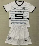 24-25 Stade Rennais F.C. Away Set.Jersey & Short High Quality