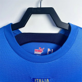 Long sleeve 2006 Italy home Retro Jersey Thailand Quality