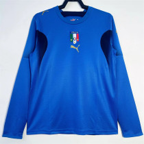 Long sleeve 2006 Italy home Retro Jersey Thailand Quality