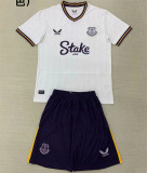 24-25 Everton Third Away Set.Jersey & Short High Quality