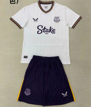 24-25 Everton Third Away Set.Jersey & Short High Quality