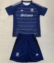 24-25 Aston Villa Third Away Set.Jersey & Short High Quality