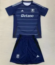 24-25 Aston Villa Third Away Set.Jersey & Short High Quality