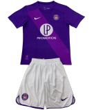 24-25 Toulouse FC home Set.Jersey & Short High Quality