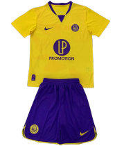 24-25 Toulouse FC Away Set.Jersey & Short High Quality